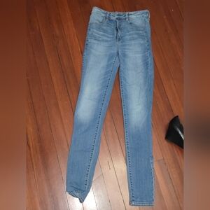 American Eagle Outfitters Blue Skinny Jeans